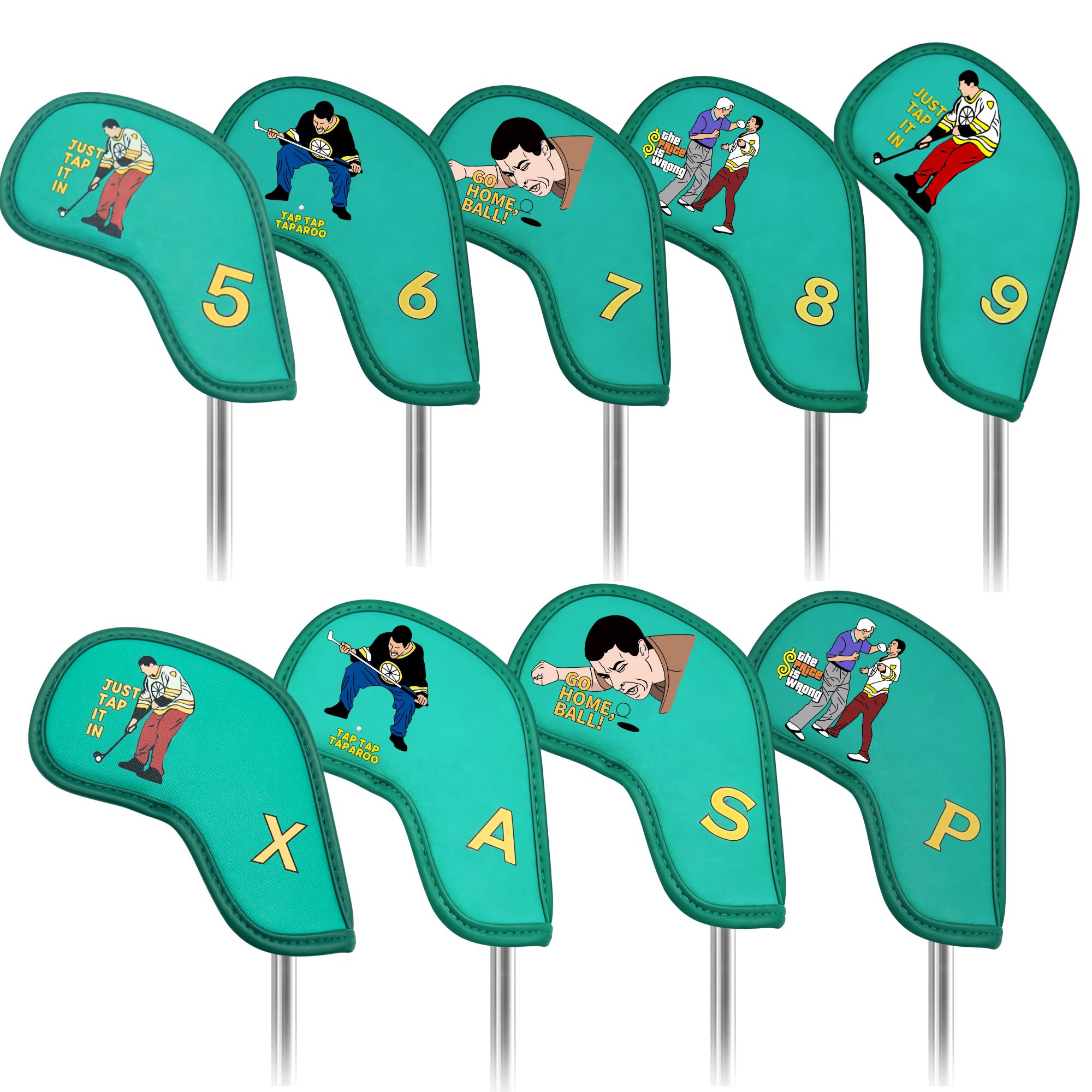 Golf Equipment Suppliers - 9 buah penutup besi golf dengan